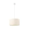Luster na sajli SIRJA PLISADO 1xE27/15W/230V prečnik 35 cm krem