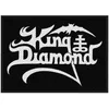 King Diamond Logo Našitek za šivanje