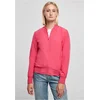 Womens Light Bomber Jacket Hibiscus Pink
