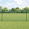 Zatvorena žičana ograda s postovima 25 x 1,2 m Zelena Mreža