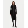 Patrizia Pepe Pletena obleka 2A2982 K215 Črna Regular Fit