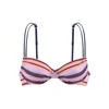 s.Oliver Bikini zgornji del svetlo modra/marelica/roza/temno rdeča
