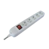 Priključnica prenosna petostruka 5m+p 3x1,5mm