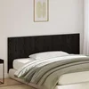 Uzglavlje za krevet Zidne Crni hrast 160 x 1.5 x 80.5 cm