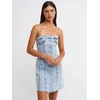 Dilvin Obleka moder denim