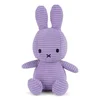 Miffy - Plišasti zajček Small, Corduroy lilac