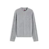 Tommy Jeans Pulover siva