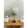 Bata i seka Dečija stona lampa, Siva