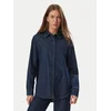 Tommy Hilfiger Jeans srajca WW0WW52176 Mornarsko modra Relaxed Fit