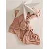 Sinsay - Ćebe sa božićnim motivom - pastelno roze