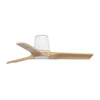 FARO 33836WT - Plafonski ventilator HEYWOOD TUB S borovina/bela, prečnik 90 cm WT + daljinski upravljač