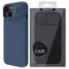 Maska za iPhone 14 Plus plava Nillkin CamShield Silky Magnetic
