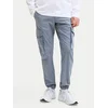 JACK & JONES Kargo hlače JJIPAUL JJFLAKE  dimno modra