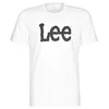 Lee  Majice s kratkimi rokavi LOGO TEE SHIRT  Bela