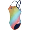 Womens swimwear aqua sphere essential tie back multicolor/orange xxs