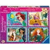 RAVENSBURGER Disneyjeve princese Puzzle 4x42 kosov