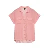 VERO MODA Bluza VMBUMPY rdeča/bela