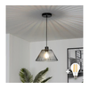 Brilagi - Crni LED luster na sajli CERIA WIRE 1xE27/40W/230V, prečnik 30 cm