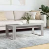 vidaXL vidaXL Klubska mizica siva sonoma 102x50x35 cm inženirski les, (20797977)