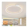 Brilagi - LED prigušiva svetiljka PORTOFINO LED/60W/230V prečnik 80 cm bela + daljinski upravljač