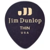 Dunlop 485R-03TH Celluloid Teardrop Black Thin