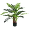 HOMCOM HOMCOM umetna rastlina plastika, cement O16 x 100V cm zeleno, (5000242180)