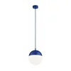 Argon 9000 - Spoljašnji luster na sajli LIV 1xE27/15W/230V IP44 plava