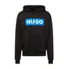 HUGO Blue Majica Nalves, črna