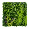 PVC veštačka živa ograda 50 × 50 cm – Dekorativni zeleni panel
