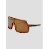 CHPO Erica Turtle Brown Sunglasses gold mirror