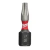 Milwaukee Udarni bitovi TX SHOCKWAVE ojačani 1/4 Gen II TX15 25 mm 2/1