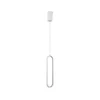 LED luster na sajli LED/13W/230V 3000K bela