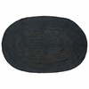 Tepisi za područja Tamnosiva 152 x 245 cm Juta