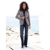heine Blazer temno siva