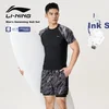 Li-Ning Muška majica i šorts za kupanje 0203, Crna