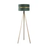 Duolla - Podna lampa DUO 1xE27/60W/230V prečnik 44 cm zelena/bež