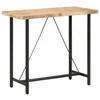 Vidaxl Barska mizica 120x58x107 cm robusten mangov les
