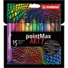 STABILO Point Max Arty 1/15 Flomaster set