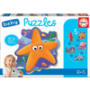 Puzzle za najmlajše Baby 5 Educa Morske živalce od 12 mes