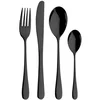 Set jedilnega pribora PRINCESS CARBON, set 24 kosov, črna, Pintinox
