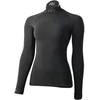 Mico Long Sleeve Mock Neck Womens Base Layer Primaloft Nero M