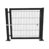 OGRAJNA VRATA M 120x100cm S KLJUČAVNICO, ANTRACIT | Topdom