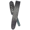 PAS ZA KITARO PLANET WAVES  Embossed Leather Guitar Strap, Black