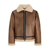 JACK & JONES Prehodna jakna JORNORREBRO rjava/črna