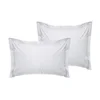 Tonne Grise - Set jastučića White White Oxford (2 komada)