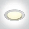 UGRADBENA SVJETILJKA LED/25W/4000K/2000lm/90°/240V/FI.228mm/ IP54 BIJELA