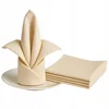 shumee Banquet prtiček 50x50cm gladko blago 180g bež