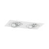 Argon 1046 - Ugradno plafonsko svetlo OLIMP 2xGU10-AR111/12W/230V bela