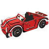 Woodcraft Lesena 3D sestavljanka Red kabriolet