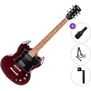 PSD Guitars DCT-100 Basic SET Cherry Red Električna kitara